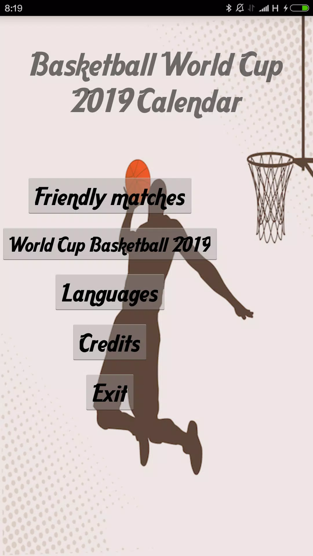 Basketball World Cup 2019 Calendar APK for Android Download