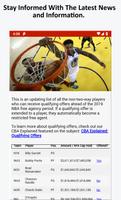 Basketball News تصوير الشاشة 1