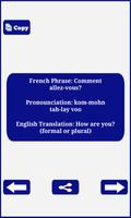 Learn French Basics capture d'écran 3