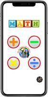 Maths Basic Add, Sub, Mul, Div الملصق