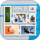 ikon Family Photo Collage, Family Tree Photo Frame