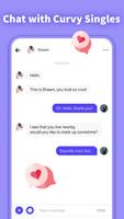 Curvy, BBW Dating Chat & Flirt ảnh chụp màn hình 3