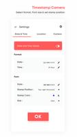 Timestamp Camera : Date, Time & Location Stamp capture d'écran 3