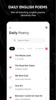 Daily English Poems | Poets & Poetries Affiche