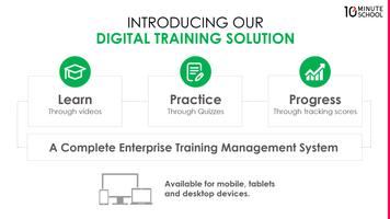 1 Schermata E- Training App for Companies & NGOs