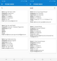 KUET Phonebook ảnh chụp màn hình 1