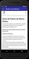 Zone Police Mons-Quévy capture d'écran 3