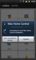 Niko Home Control captura de pantalla 1