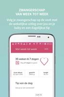 Zwangerschap & baby app-poster