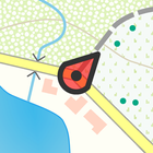 Topo GPS أيقونة