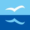 Fishing for litter icon