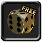 Golden Dice 3D icon