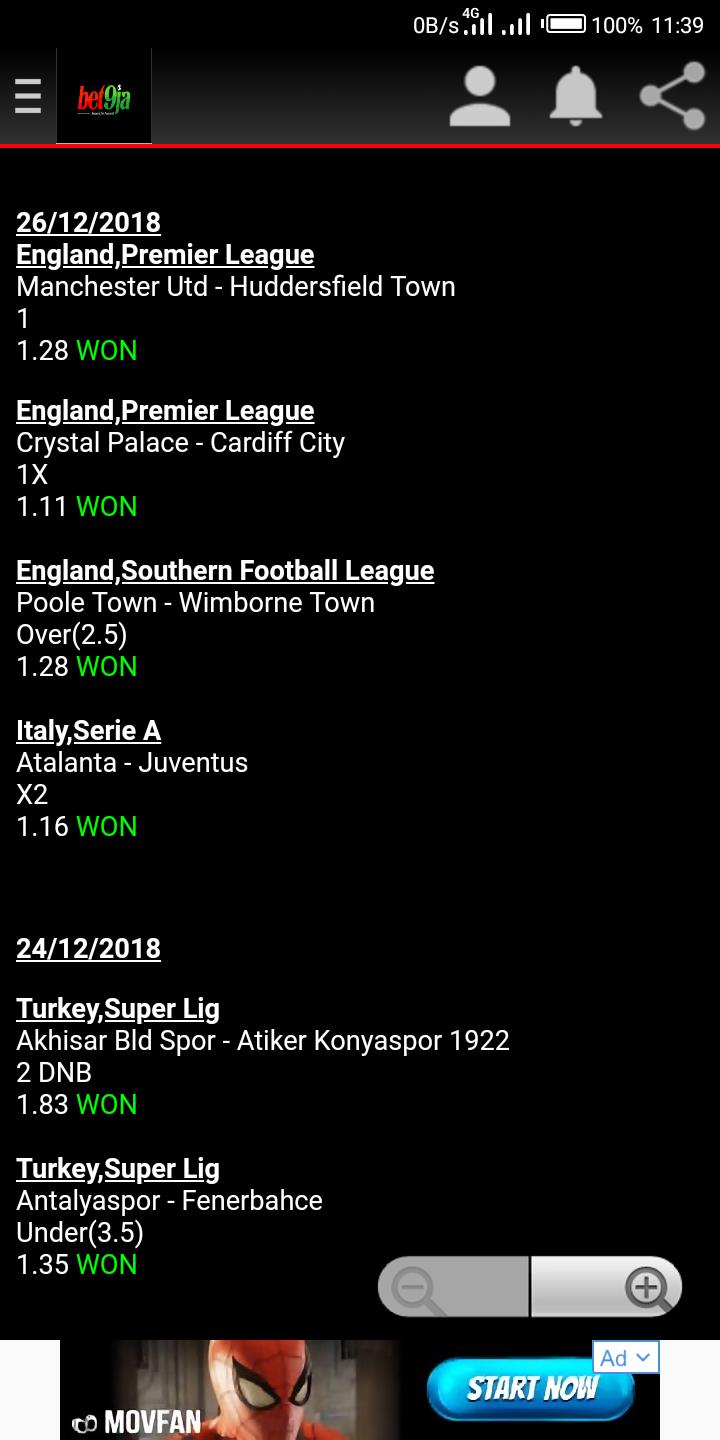 Bet9ja Soccer Tips for Android APK Download