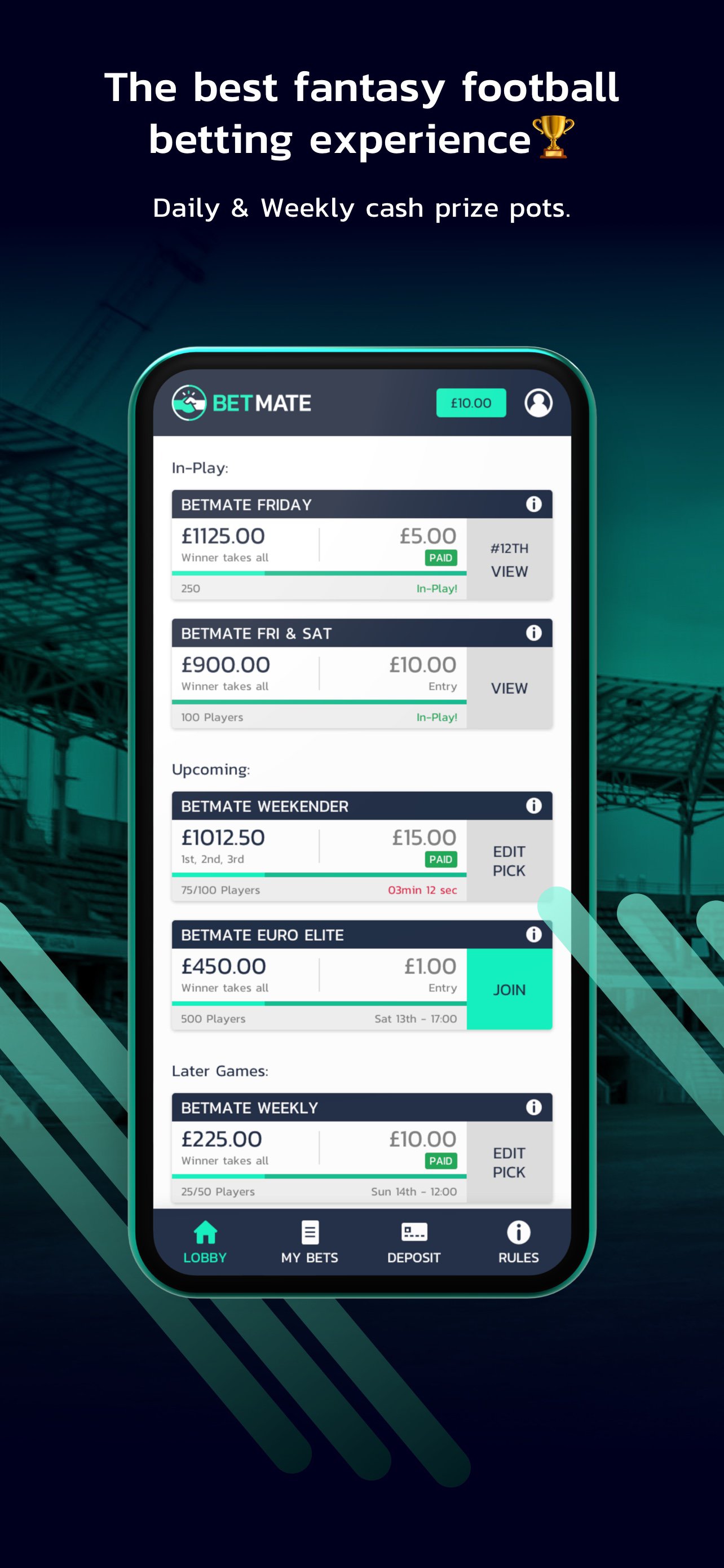 Download Betmate | Fantasy Football Latest Version 4.0.2465 Android APK ...