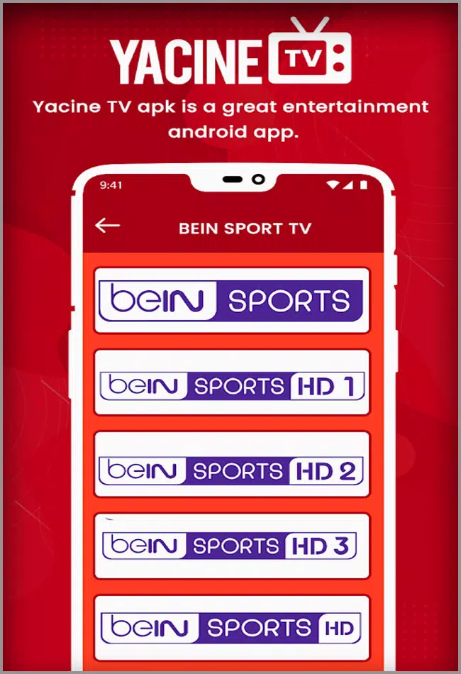 Descarga de APK de Live Yacine TV Scores para Android