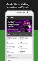 Betway Guide Sports betting capture d'écran 2