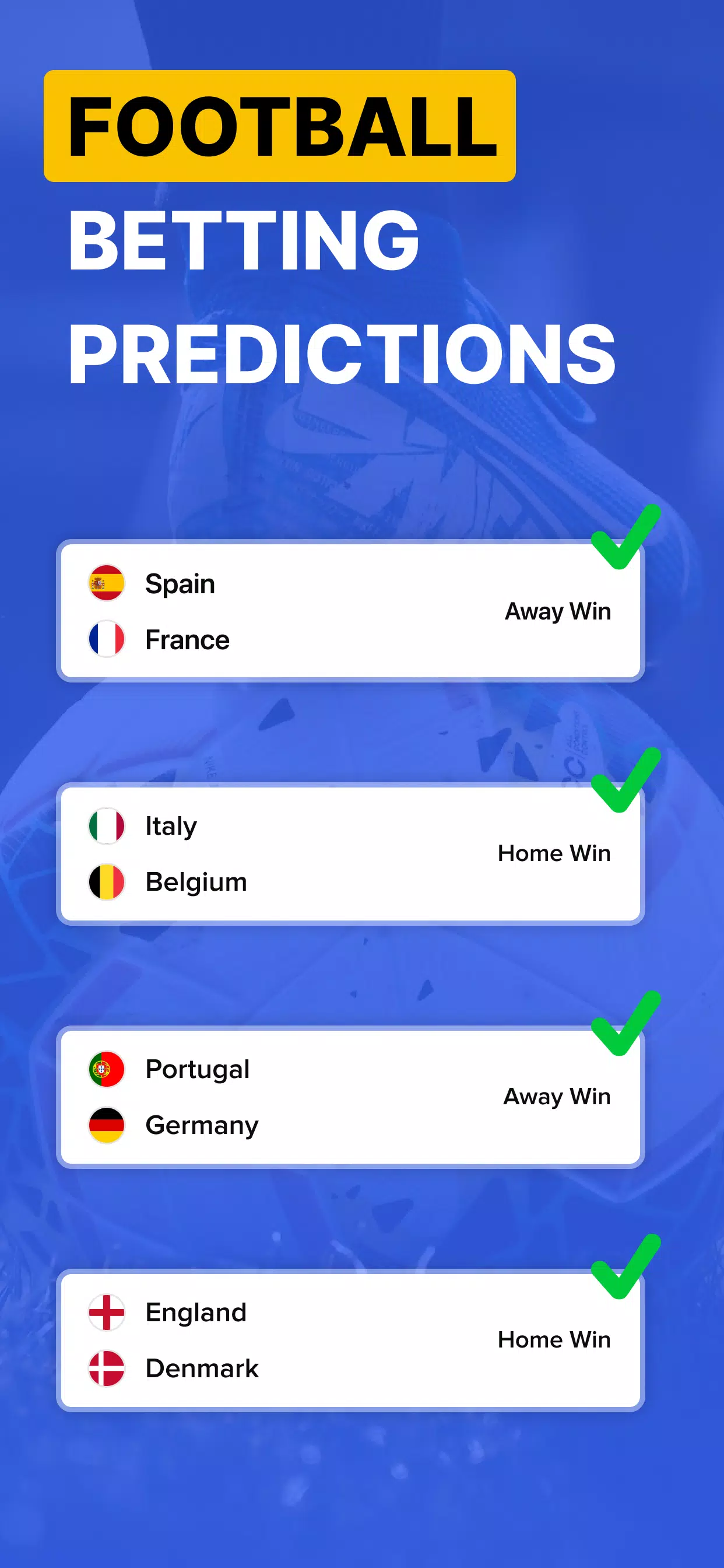 BTTS Betting Tips - Best Daily Soccer Predictions APK für Android  herunterladen