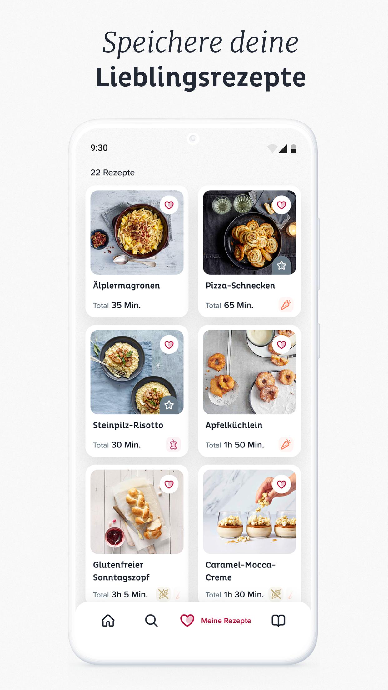 Betty Bossi - Rezepte Kochbuch APK for Android Download