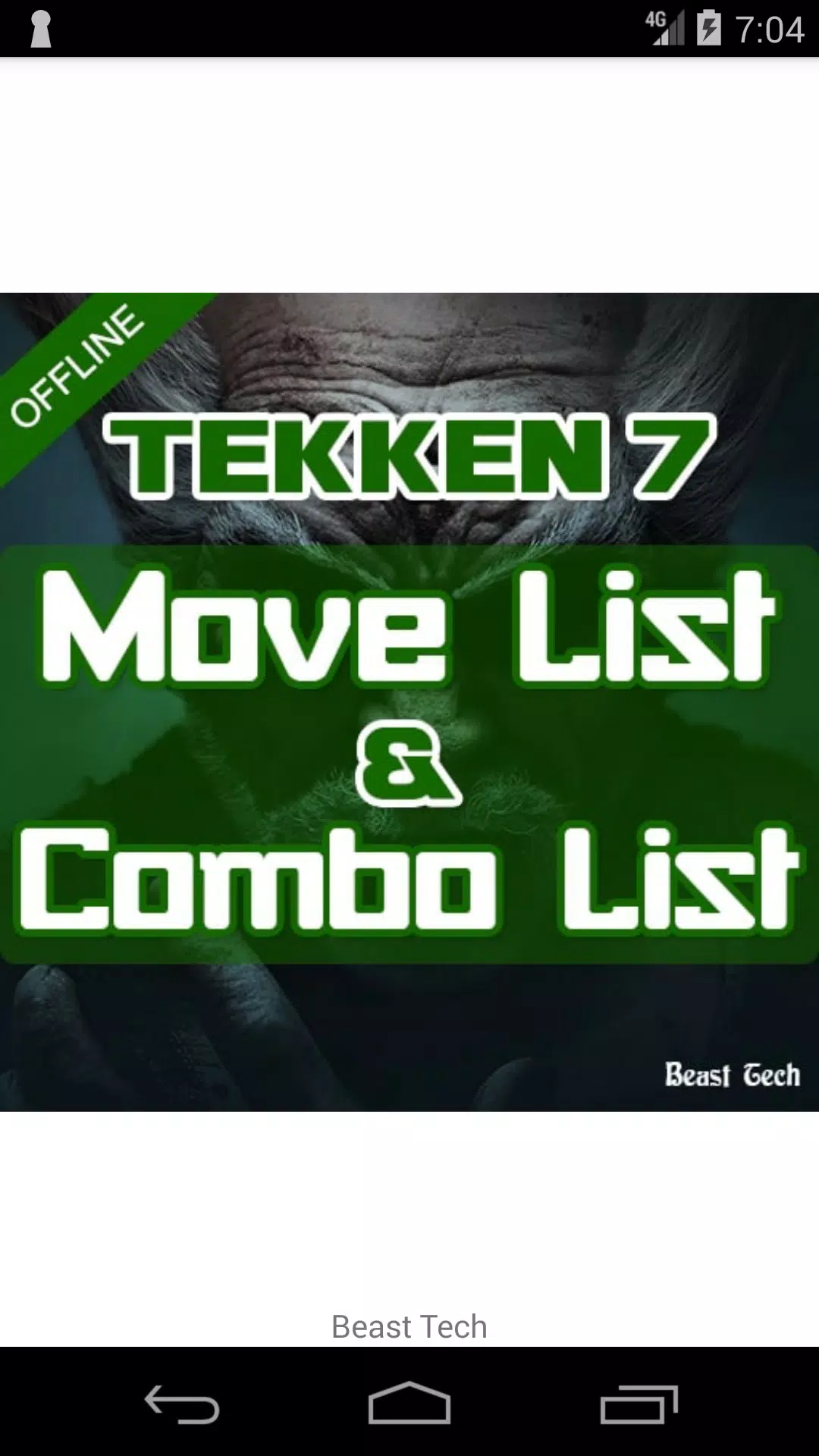 Tos OM Ni ul Jogos Música at Tekken Combos DISPONIVEL NO Appstore Google  Play CUPOM FREVE