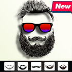 beard & Hair color changer icône