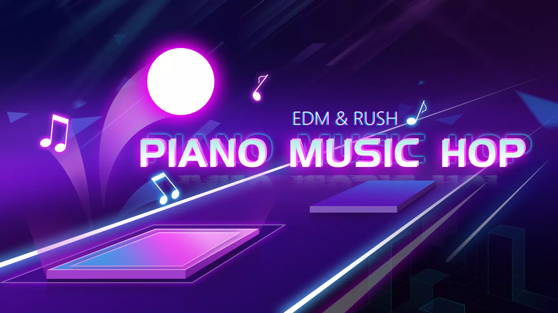 Play Piano Music Hop: EDM Rush！ Online for Free on PC & Mobile