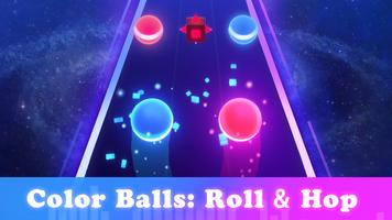 Music Color Balls: Hop & Roll capture d'écran 3