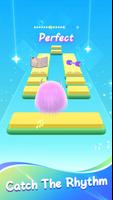 Fluffy Ball: Music Hop Game постер