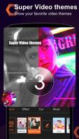 Beauty Music Video, slide show- Power Video Editor скриншот 2