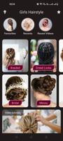Girls hairstyle step by step Affiche