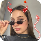 Neon Horns Devil icon