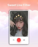 Sweet Live Filter اسکرین شاٹ 2