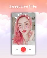 Sweet Live Filter syot layar 3