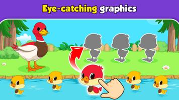 Farm animal games for kids 2-5 captura de pantalla 1