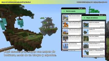 mapa de bedwars para minecraft captura de pantalla 1
