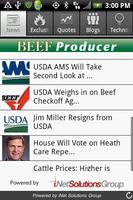 Beef Producer Affiche