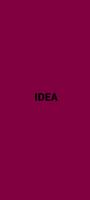 Idea الملصق