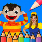Juegos de Bely y Beto Colorear icon
