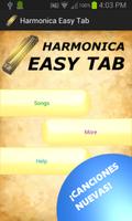Harmonica Easy Tab Poster