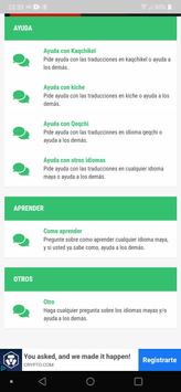 TRADUCTOR de Idiomas MAYAS Screenshot 23