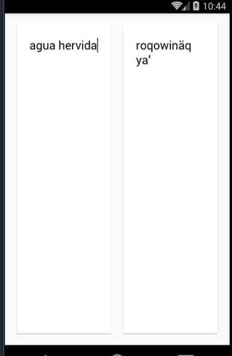 Traductor Kaqchikel Español Viceversa per Android