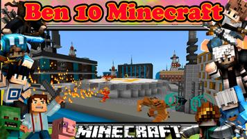 Ben 10 Mod Minecraft MCPE Game Affiche