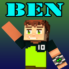 Ben 10 Minecraft Game Mod MCPE icône