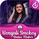 Smokey Bengali Lyrical Video Status Maker & Song APK