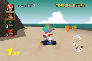 Mariokart 64 Walkthrough ภาพหน้าจอ 1