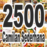 2500 Resep Camilan Sederhana icône