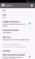 FTPDroid captura de pantalla 2