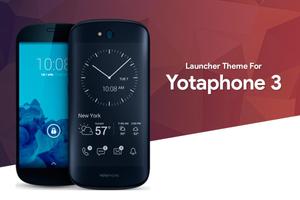 Theme for Yota Phone 3 постер