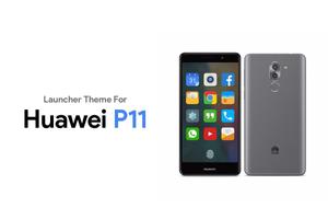 Theme for Huawei P11 الملصق