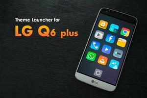Theme for LG Q6 Plus الملصق