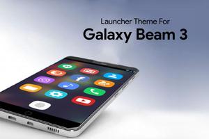 Theme for Galaxy beam 3 Affiche